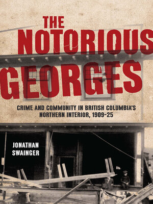 cover image of The Notorious Georges
